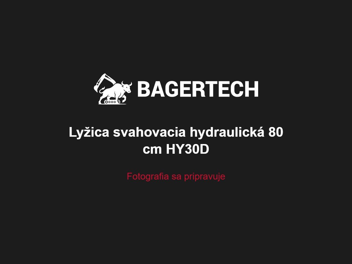 Lyžica svahovacia hydraulická 80 cm HY30D