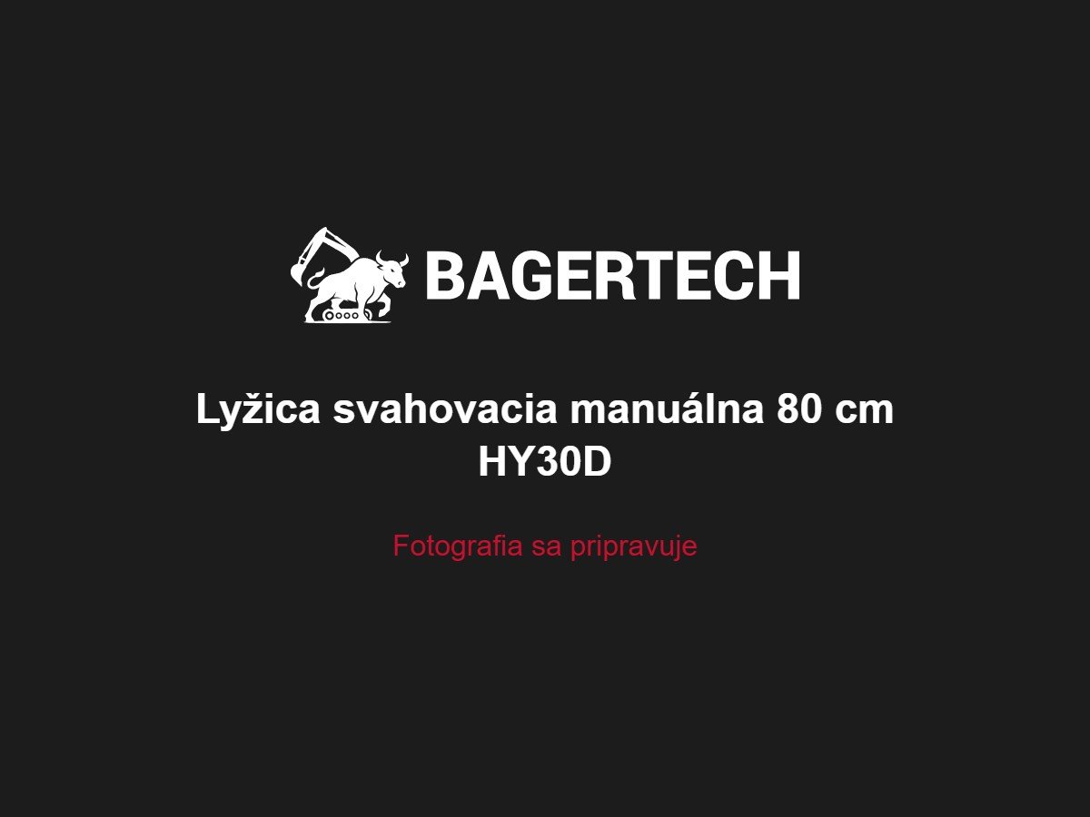 Lyžica svahovacia manuálna 80 cm HY30D