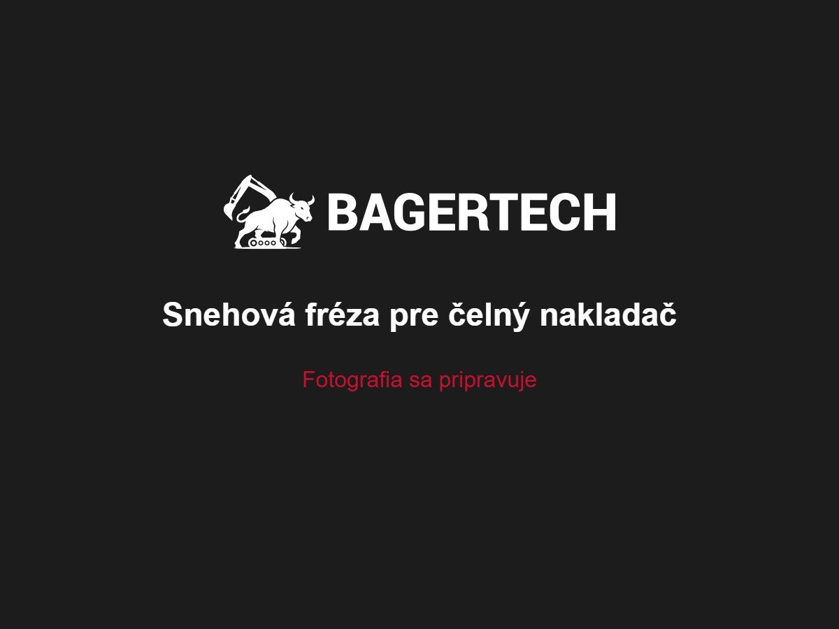 Snehová fréza pre čelný nakladač